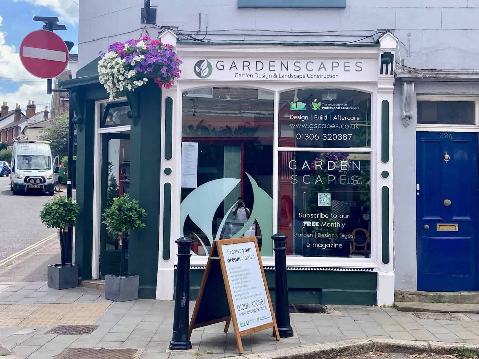 The Gardenscapes garden design and build showroom